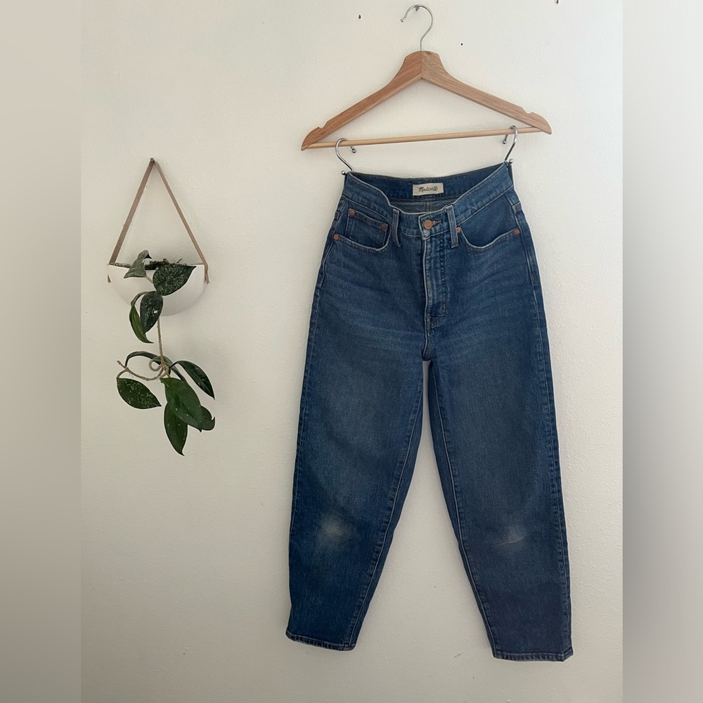 Madewell Balloon Jeans Size 23